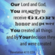 ” You are worthy to receive glory, honor, and power…”     Revelation 4:11…” October 2025 Ministry Update
